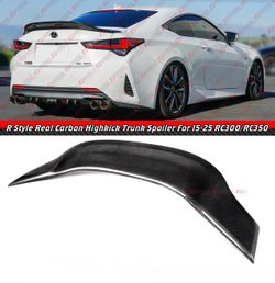 15-25 Lexus RC300 RC350 R Style Carbon Fiber Highkick Trunk Spoiler