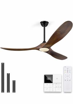 Eliora 72 Inch Ceiling Fans with Lights ( Remote Control missing)
