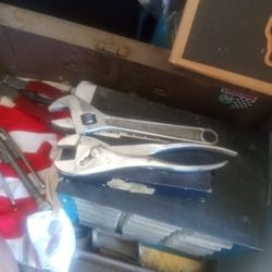 Proto Crescent Wrench And Adjustable Pliers