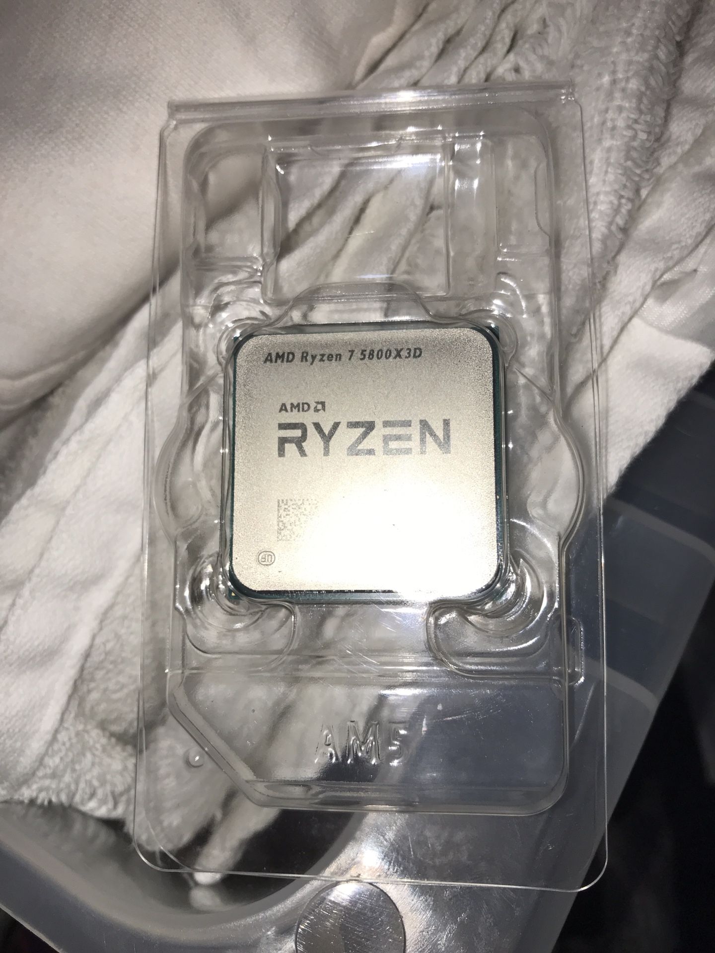 Used Ryzen 7- 5800X3D CPU
