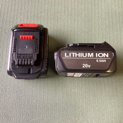 Dewalt 20 Volt 6.5 Ah Lithium Ion Battery