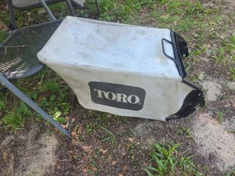 Toro grass catcher bag