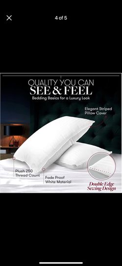 Beckham Pillow Case Set of 2 Standard