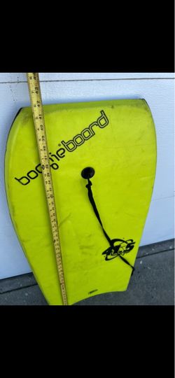 Boogie Board Yellow Bodyboard with Leash