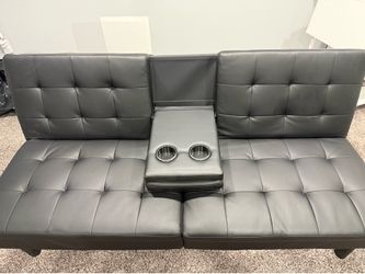 Faux leather Sofa Bed