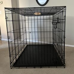 XL Dog Crate Double Door 