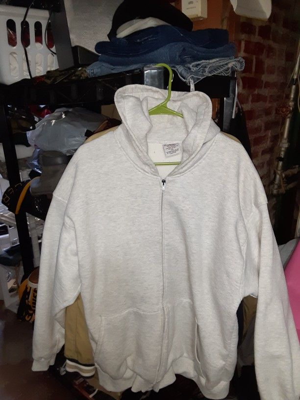 Xxl Mens Zip Up Hoodie Jacket