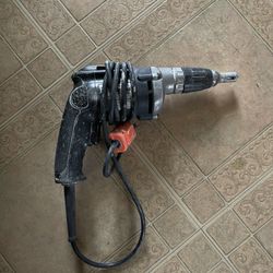 Drywall Screwgun Grabber Used Working Tool 