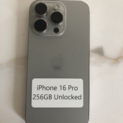 Iphone 16 Pro 256GB Unlocked!