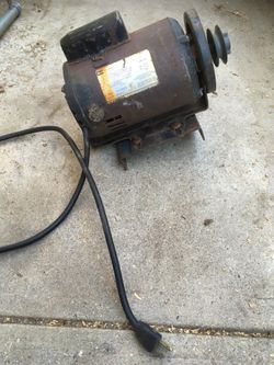 Sears USA motor 1 HP frame 56part 113.12172