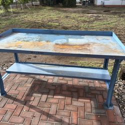 Thicc Metal Workbench Heaby Duty