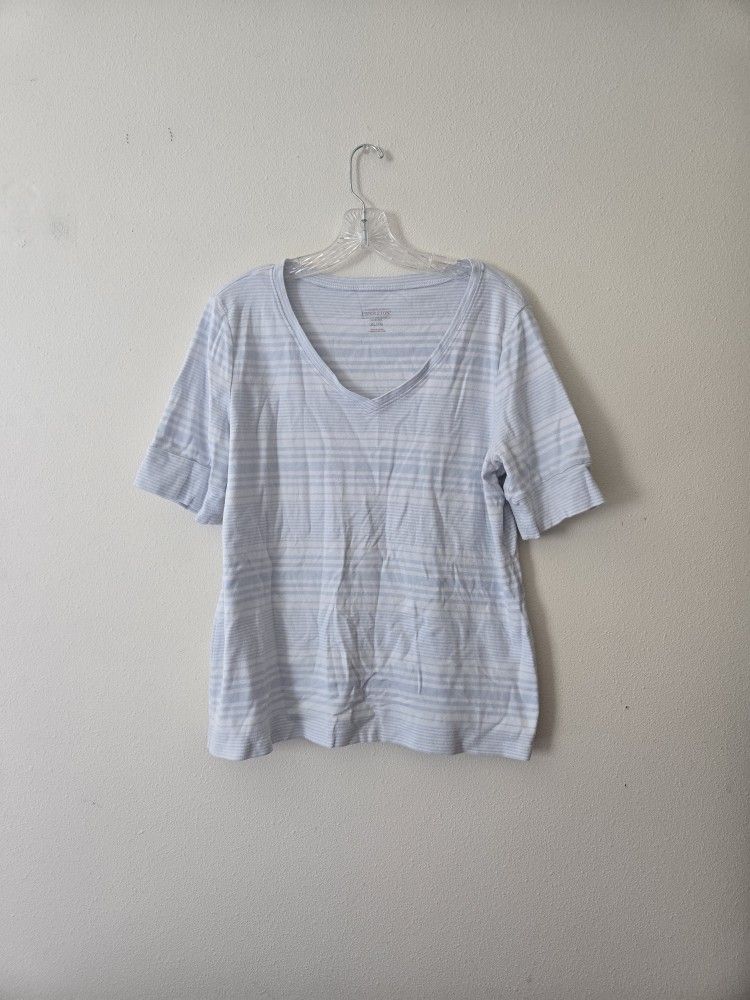 Striped Pendleton Top