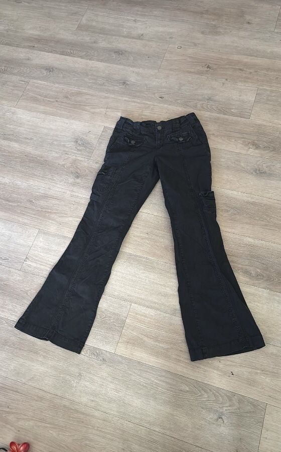 Flared Work Pants