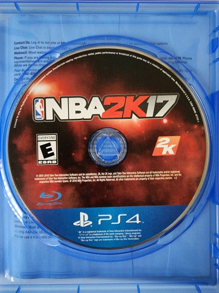 PS4 NBA 2K17

