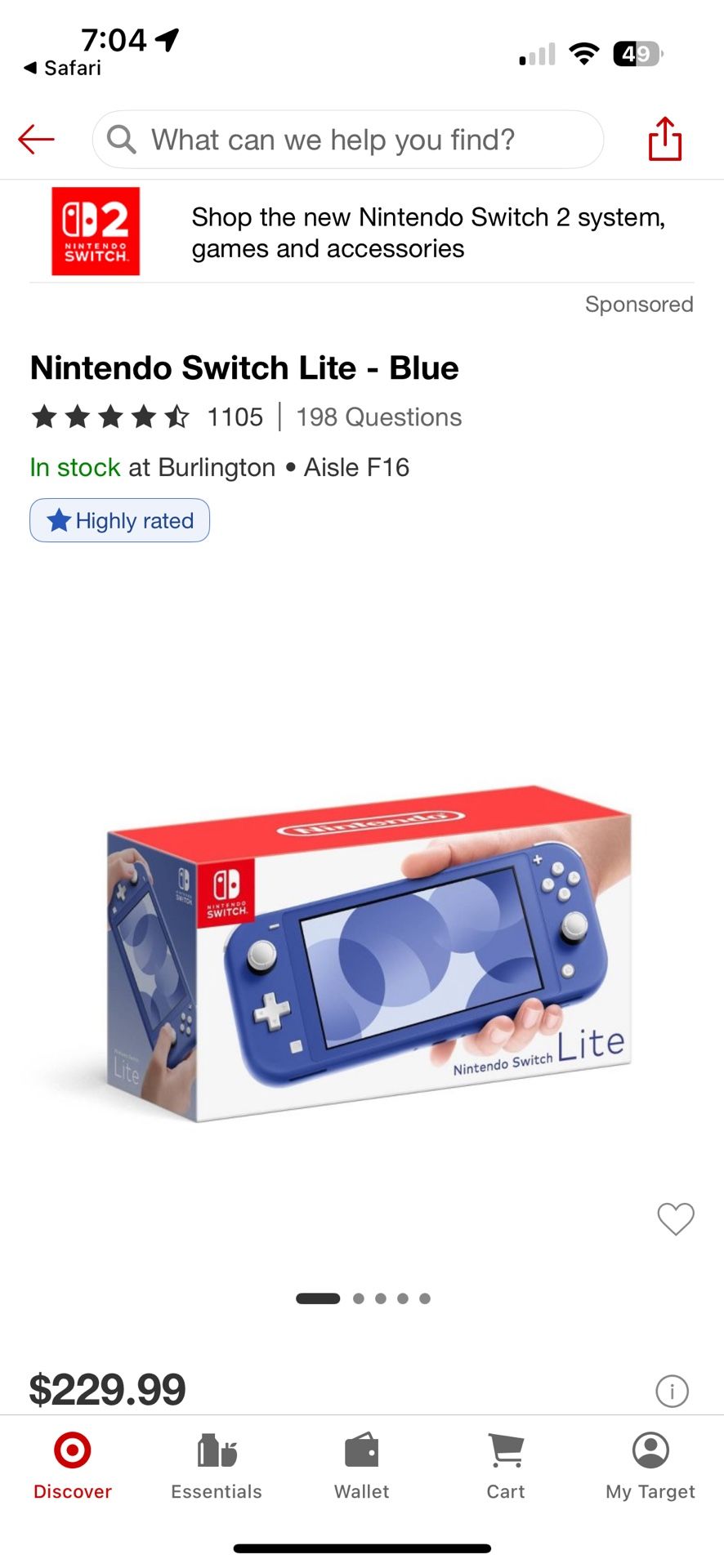 nintendo lite