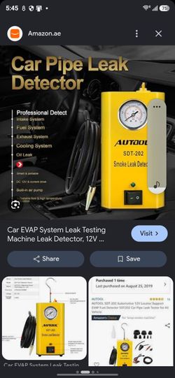 Autool leak detector