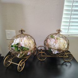 Pumpkin Carriage Decorations 