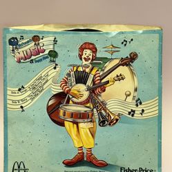 McDONALDS HAPPY MEAL Fisher Price (1985) 7" 33 RPM Record