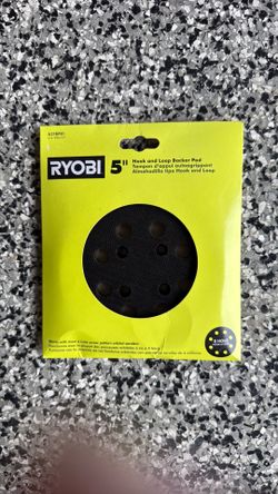 Ryobi 5” orbital sander backer pad