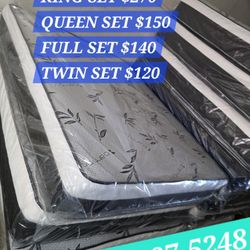 Queen Bed And Box Spring. Deliver Available 