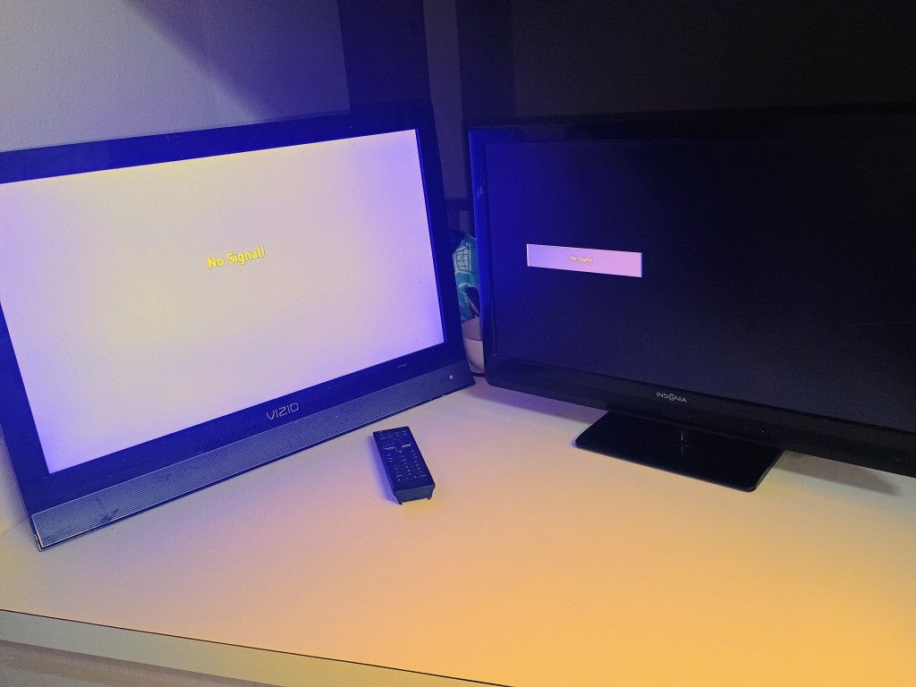 2 Small TVs