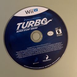Turbo: Super Stunt Squad (Nintendo Wii U, 2013) Disc Only Tested