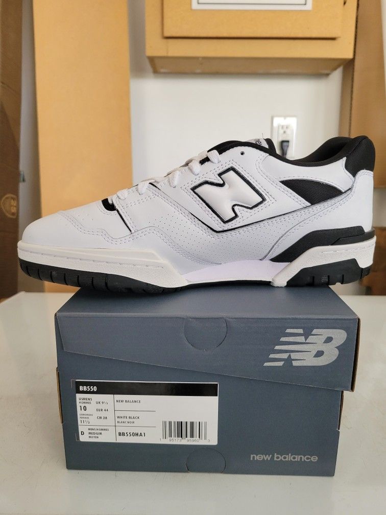 New Balance 550 White Black