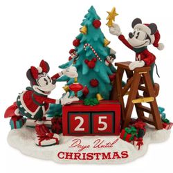 2022 - Disney Vintage Mickey & Minnie with Chip & Dale Christmas Countdown Calendar - new in box 