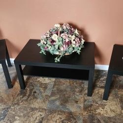 Living Room Tables  Black 