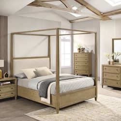 Brand New QUEEn  Or King 5 Piece Bedroom Set 