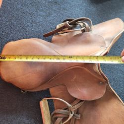 Four Horse Saddles