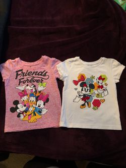 Girls Disney shirts size 3T