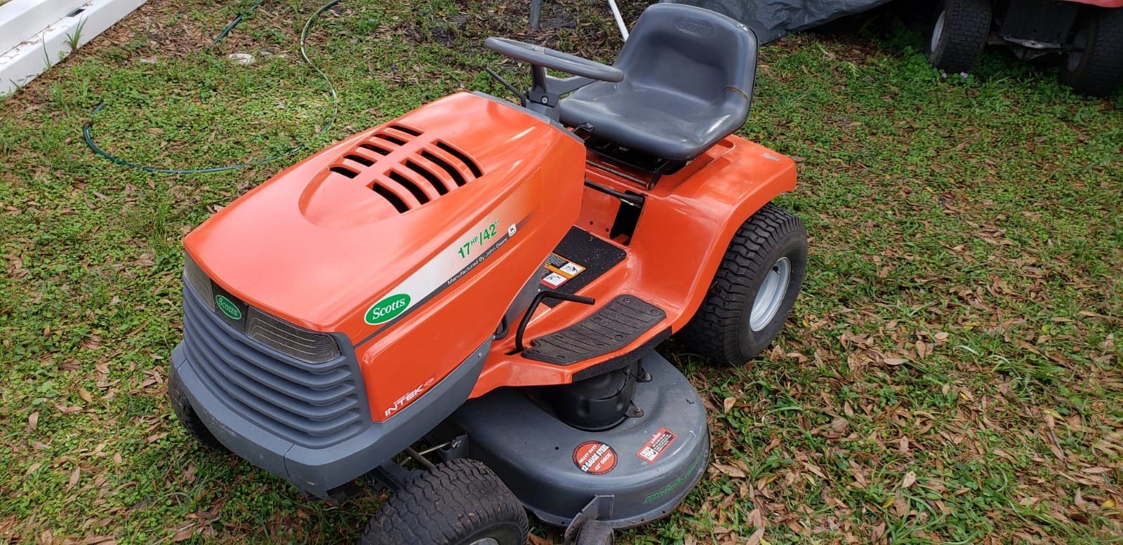 Grass tractor