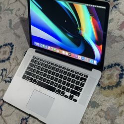 15” Apple MacBook Pro Retina Quad Core I7, 8GB DDR3 RAM, 128GB SSD $250 FIRM