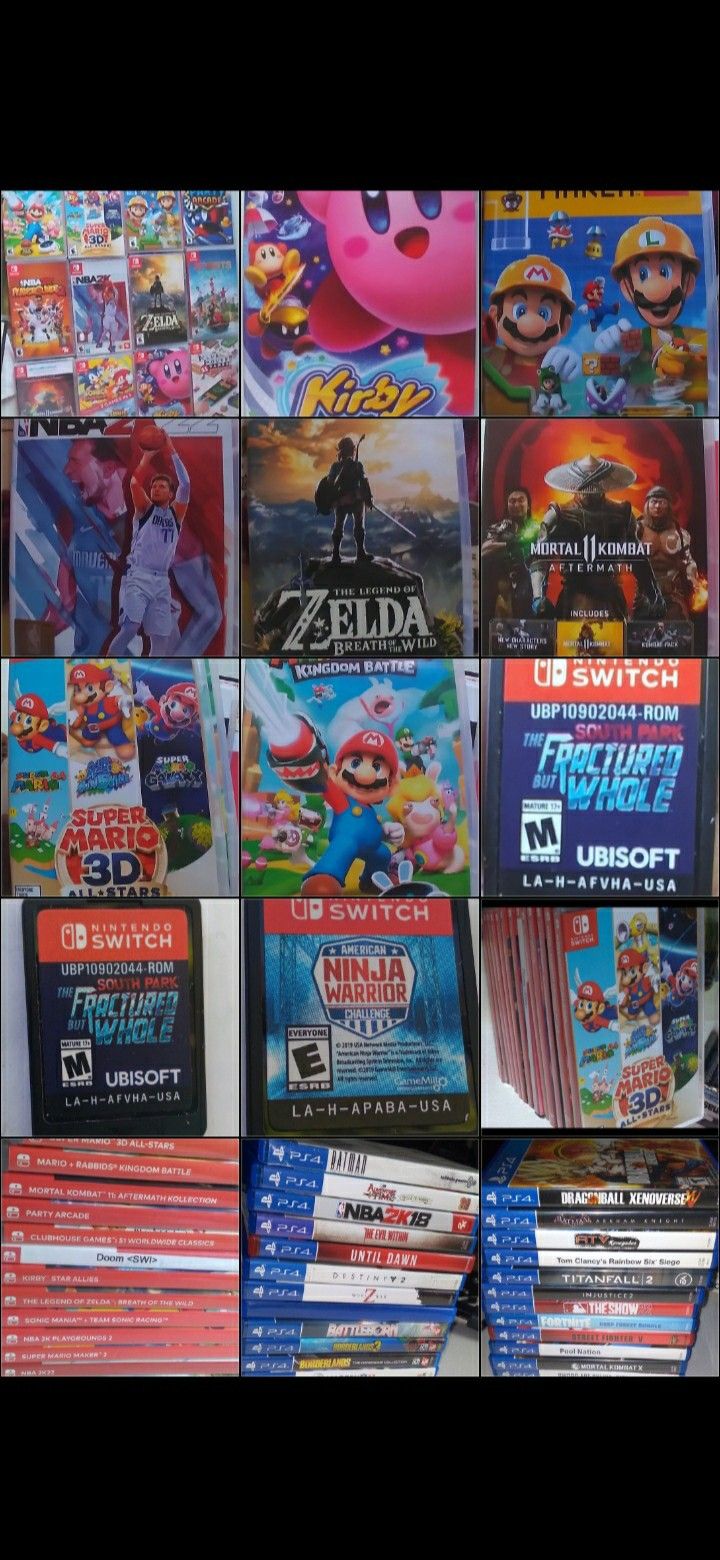 Nintendo switch, PS4, PS3, 3DS, DSI also have other games accessories lmk  which items you're interested in buying for Sale in Brooklyn, NY - OfferUp