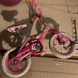 8” Wheel Starter Bicycle For Girls