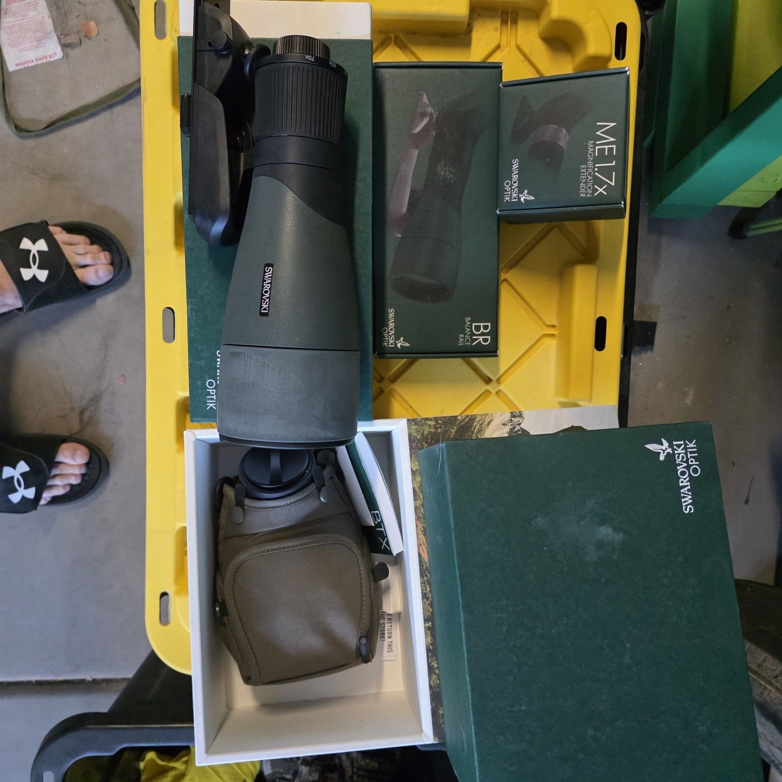 SWAROVSKI OPTIK BTX Modular Spotting Angled W/ 95mm Objective Lens & 1.7 Mag