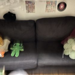 Sleeper Sofa Blue Double Bed