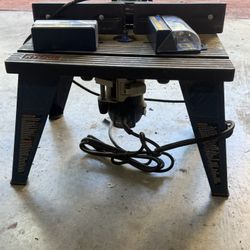 Ryobi Table Top Router With Bits