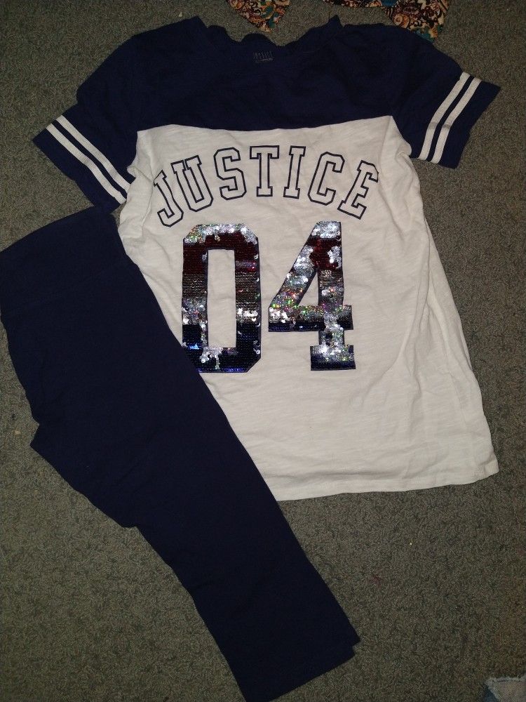 Justice Size 14/16 Outfit For Girls