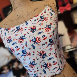 Handcrafted Captin America dress