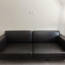 2 Leather Couch Set!!! (Brown)