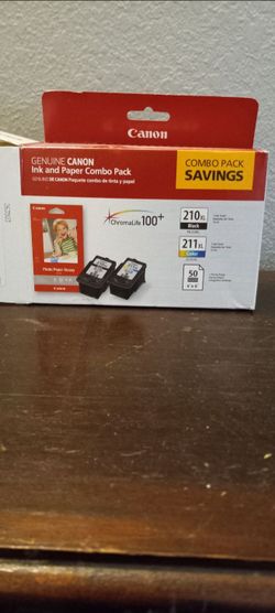 Ink cartridge, 210 for Canon printer