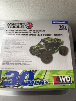 Matco Tools RC Brushless 4x4 Buggy Green