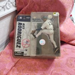 McFarlane Toys, MLB Series 14 Figure, Alex Rodriguez New York Yankees Pinstripes


