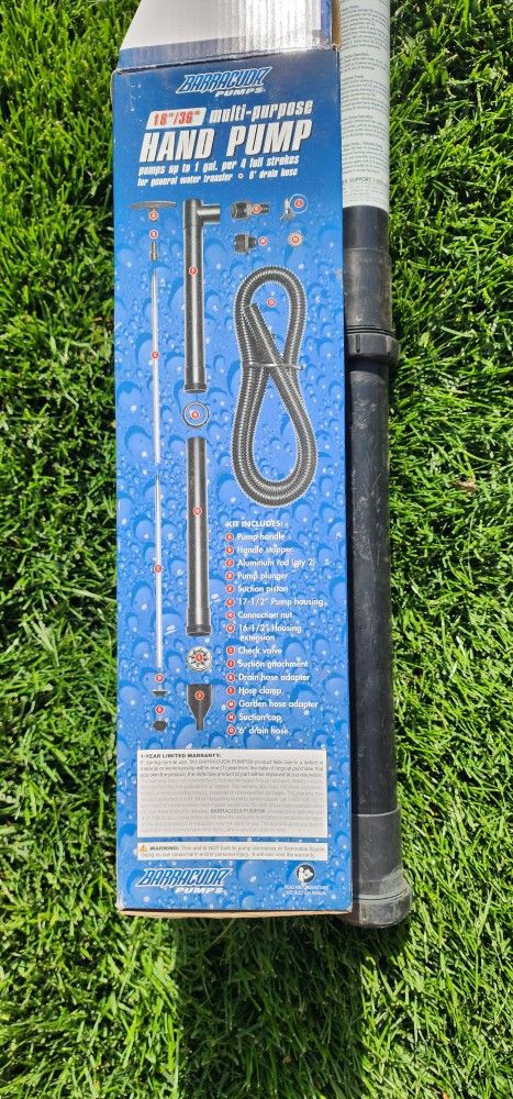 Hand Pump Fluid Transfer