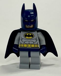 2012 Lego  blue Batman mini figure
