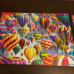 Hot Air Balloons 1000 Pieces Puzzle