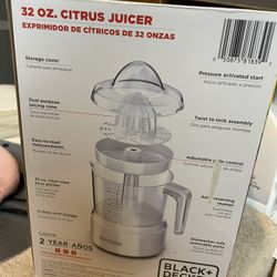 Black & Decker juicer