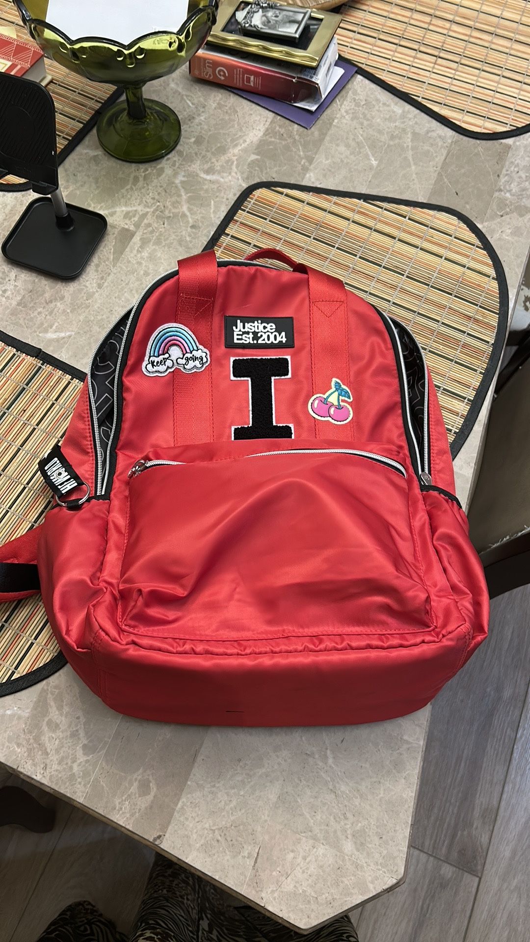 Justice backpack